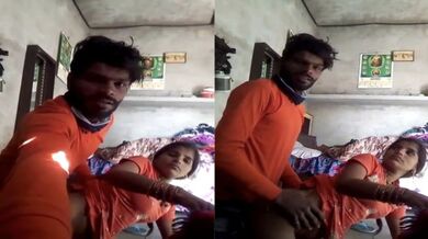 Biwi ghodi bana kar gaon ladke banaya