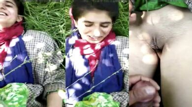 Jungle kashmiri girl chudai wali hot sex MMS video
